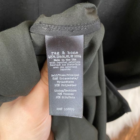 rag & bone | Clementine Bandeau Shift Dress M - Picture 4 of 6